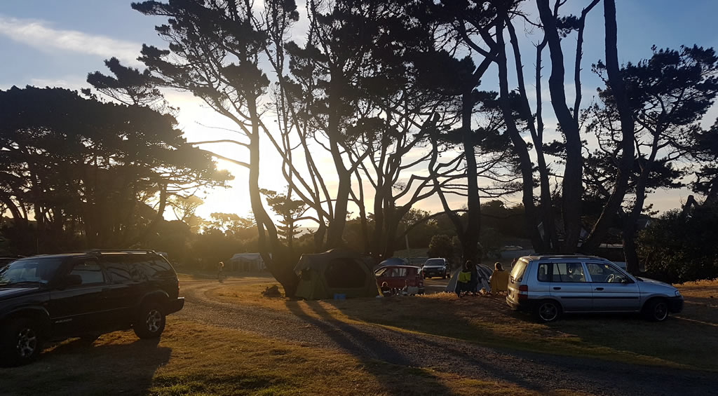Unpowered camping sites